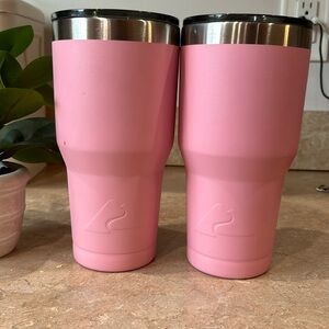 2 yeti look alike a pink 32 oz
